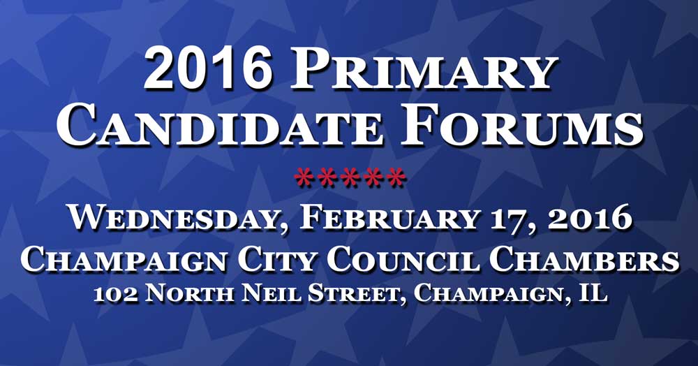 Candidates Forum